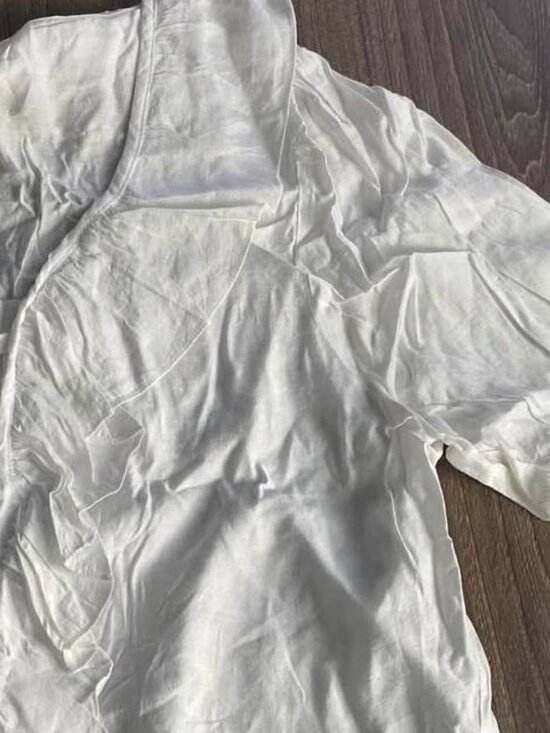 White Ruffle Top - Picture 3 of 3